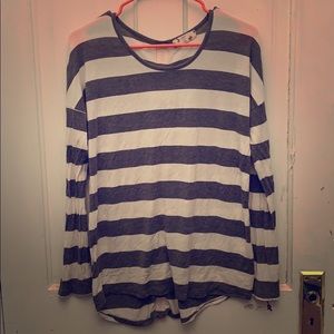 Long sleeve striped shirt